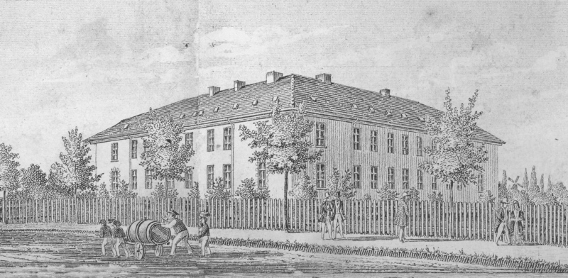 1853 I mange år efter koleraepidemien i 1853 måtte elever og lærere hver dag hente vand fra brønden på Lille Triangel.