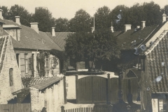 1904 Så idyllisk lå A-Skolen i Prinsessegade i Fredericia, inden den flyttede til Østervold. I dag er der parkeringsplads