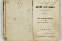 1806 Første Læsebog for Døvstumme, 1806. Dr. P. A. Castberg udgav allerede i 1806 en læsebog for de elever, som han havde i sin private skole, som han oprettede straks efter sin europarejse rundt til døveskoler i blandt andet Tyskland, Italien og Frankrig. Skolen havde til huse i Nicolaj skole på Nicolaj Plads.